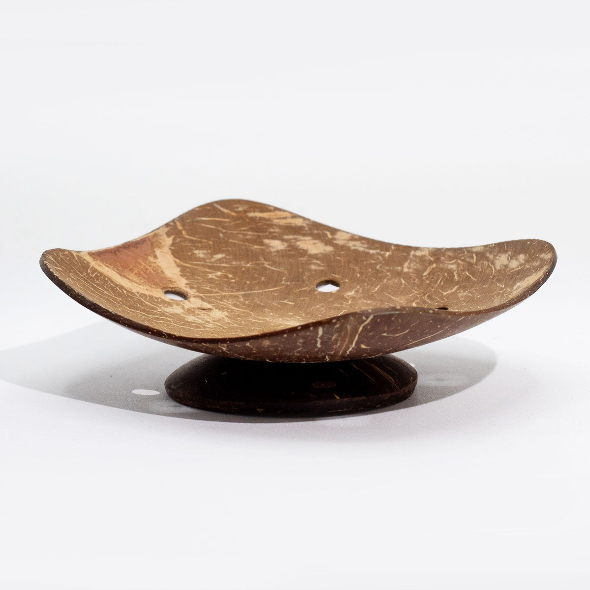 Natural Coconut Soap Dish - Square - 11cm