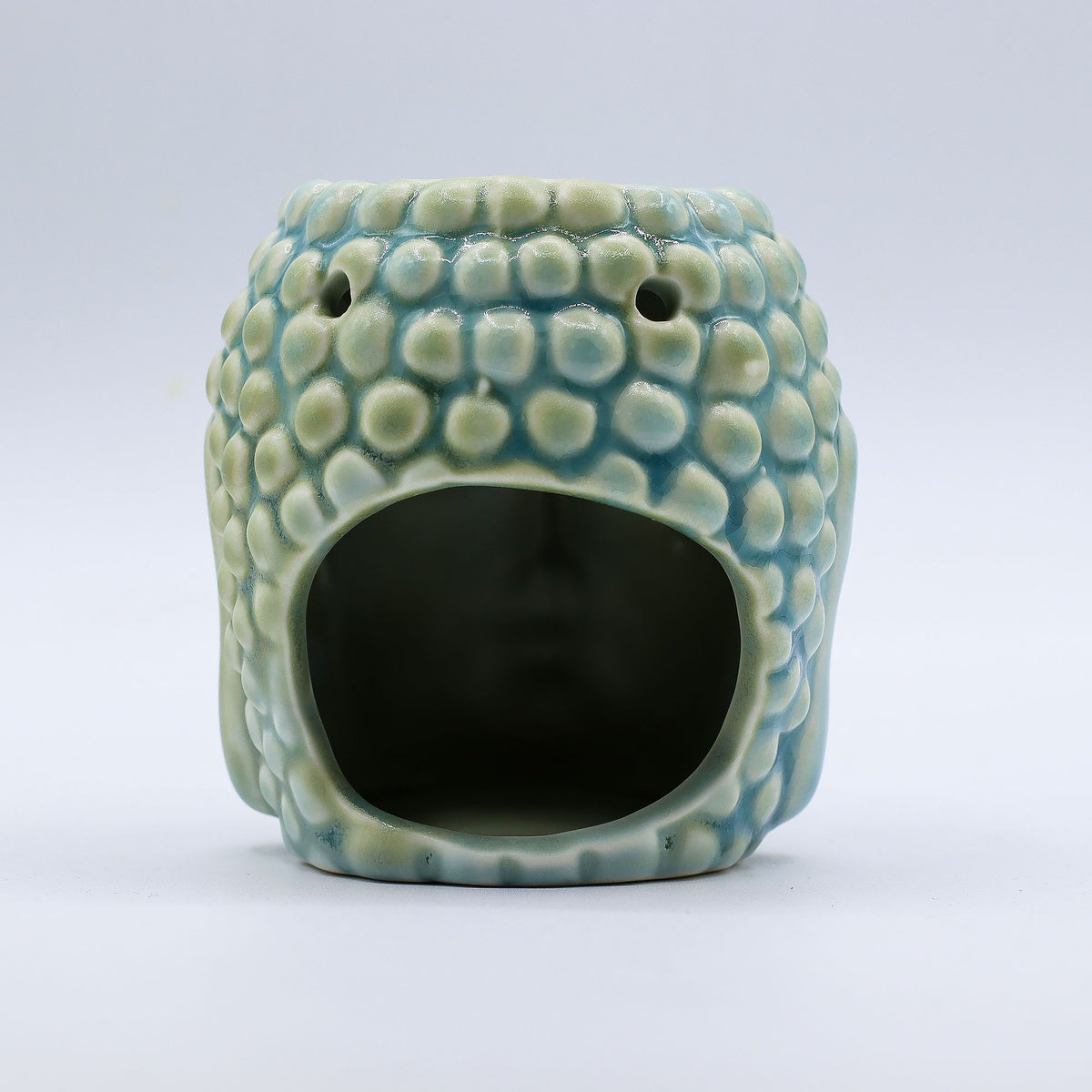 Buddha Oil Burner - Blue