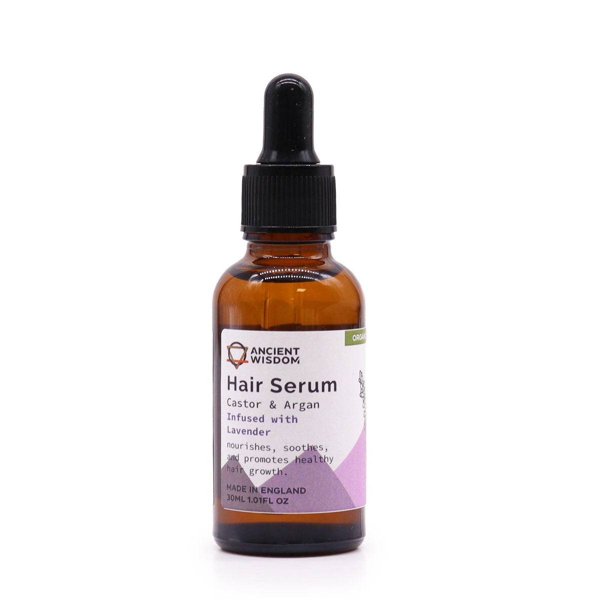 Organic Hair Serum 30ml - Lavender