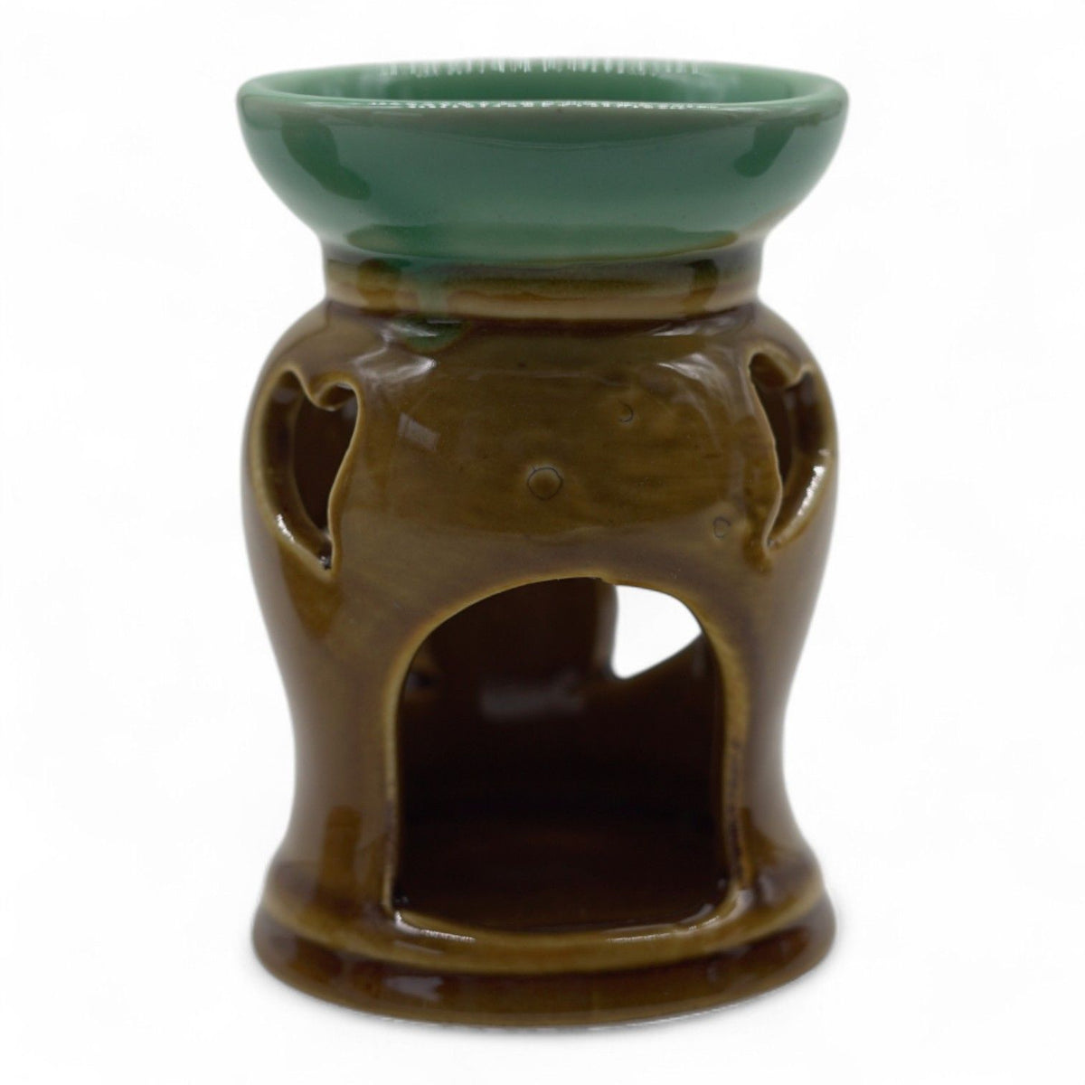 Classic Rustic Oil Burner - Heart Cut-out (assorted)