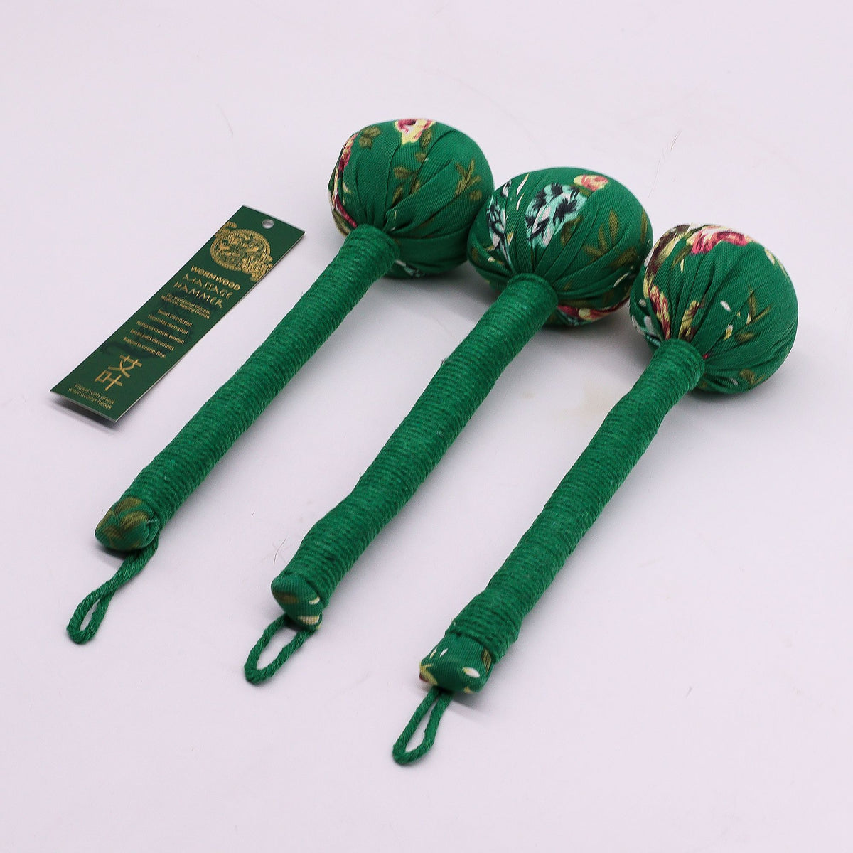 Wormwood Massage Hammer - Green