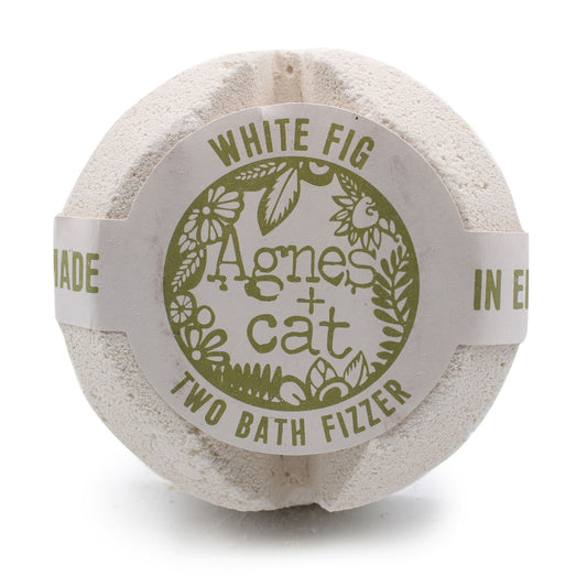 Agnes + Cat Bath Fizzer - White Fig