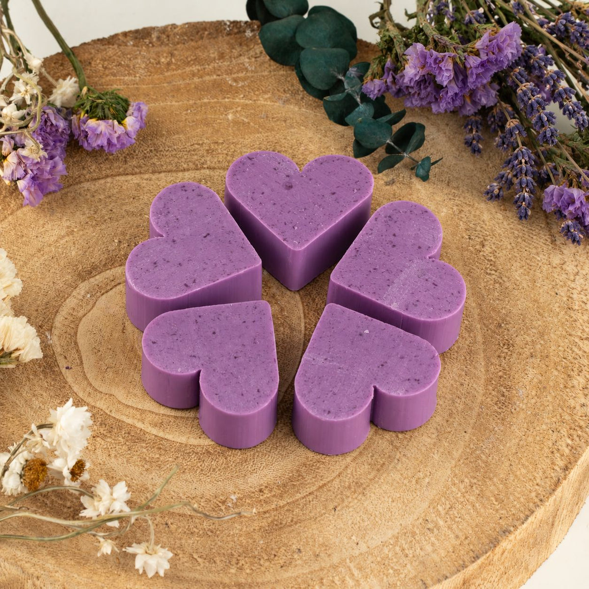 Heart Guest Soap - Lavender