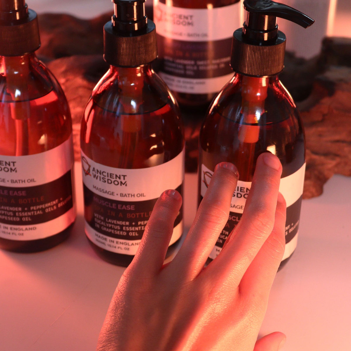 Aromatherapy Massage and Bath Oil - Toning & Firming 300ml