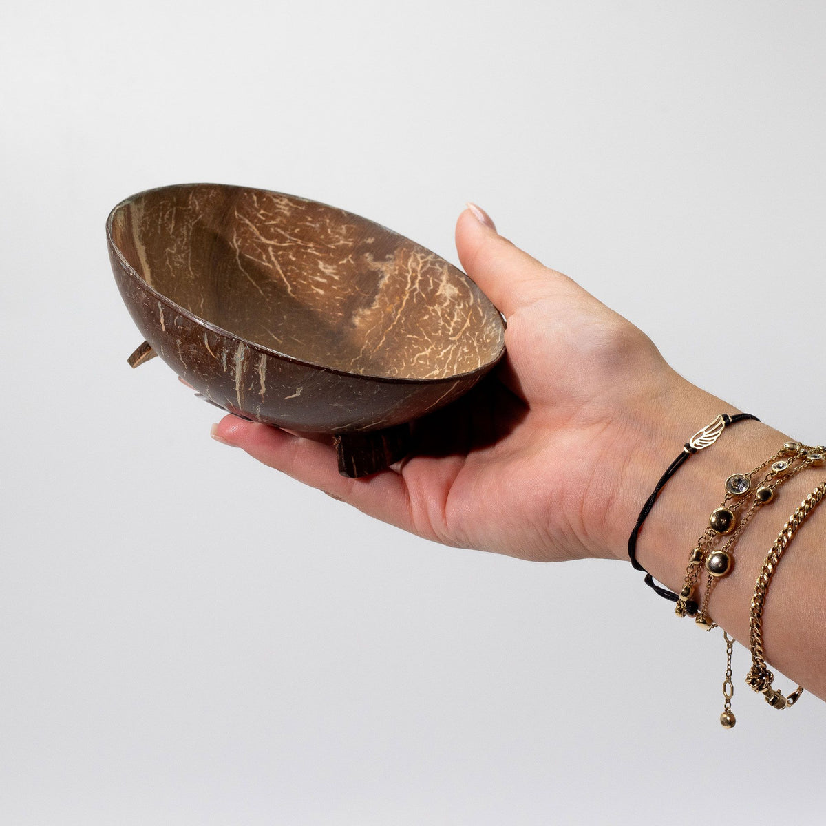 Natural Coconut Soap Dish - Round - 11cm