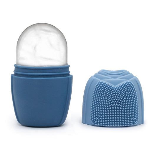 Silicone Ice Face Roller - roller - blue